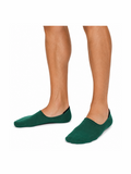 COTTONIL Men's Cotton Footie Socks - Green