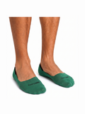 COTTONIL Men's Cotton Summer Footie Socks - Green