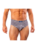 COTTONIL Men's Cotton Printed Briefs - Light Colors