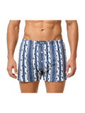 COTTONIL Men's Cotton Printed Boxer Shorts - Dark Colors