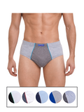 COTTONIL Men's Cotton Digital Briefs - Light Colors