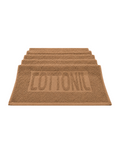 COTTONIL Cotton Towel 50 × 100 cm - Brown