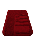 COTTONIL Cotton Towel 50 × 100 cm - Burgundy