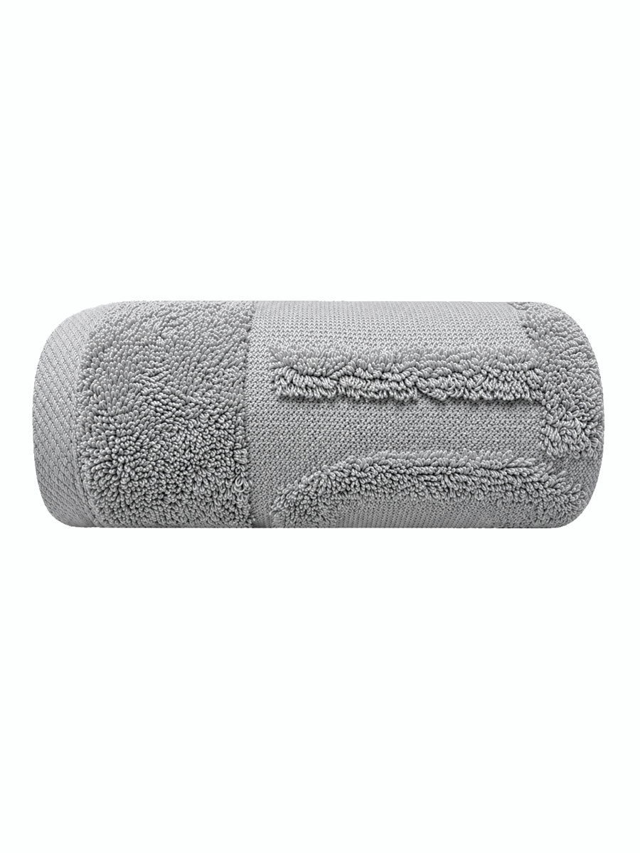 COTTONIL Cotton Towel 70 × 140 cm - Grey
