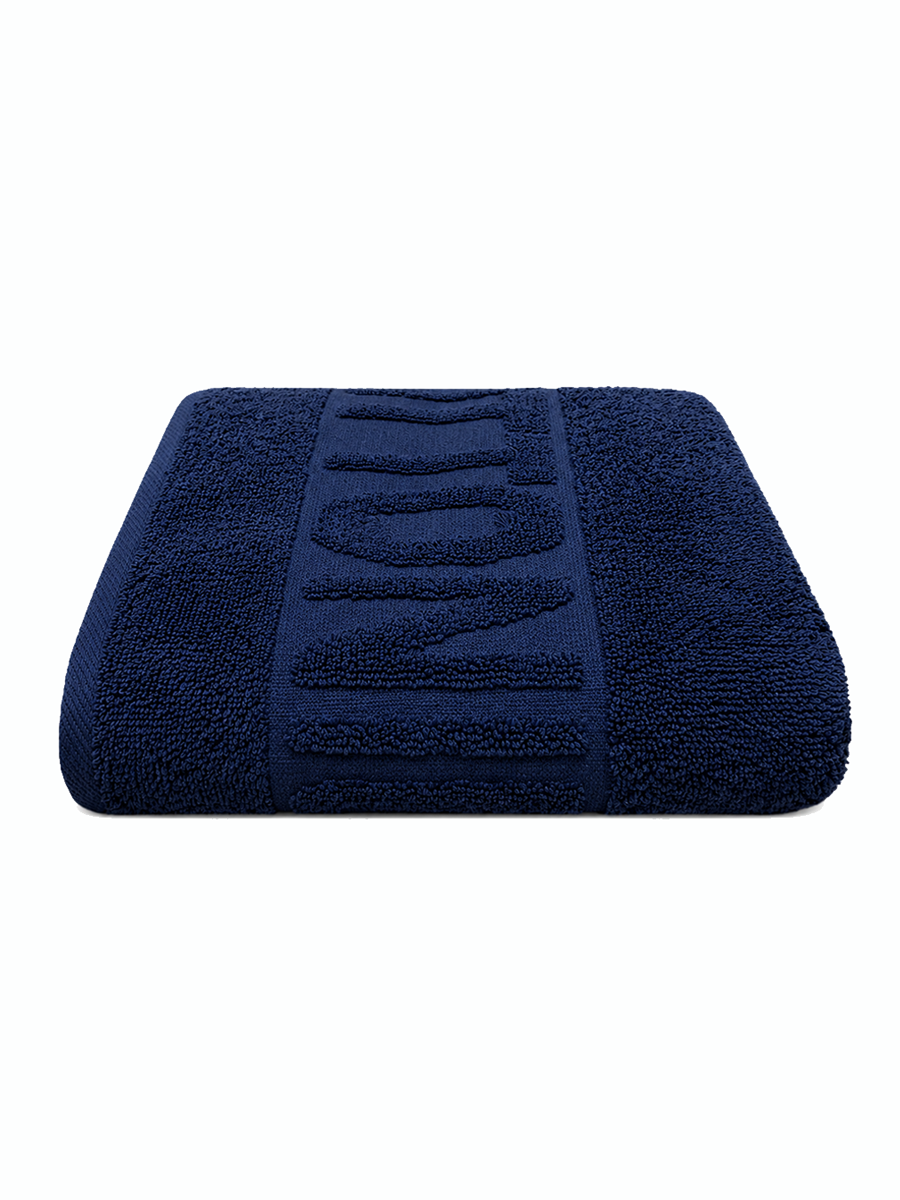 COTTONIL Cotton Towel 70 × 140 cm - Navy