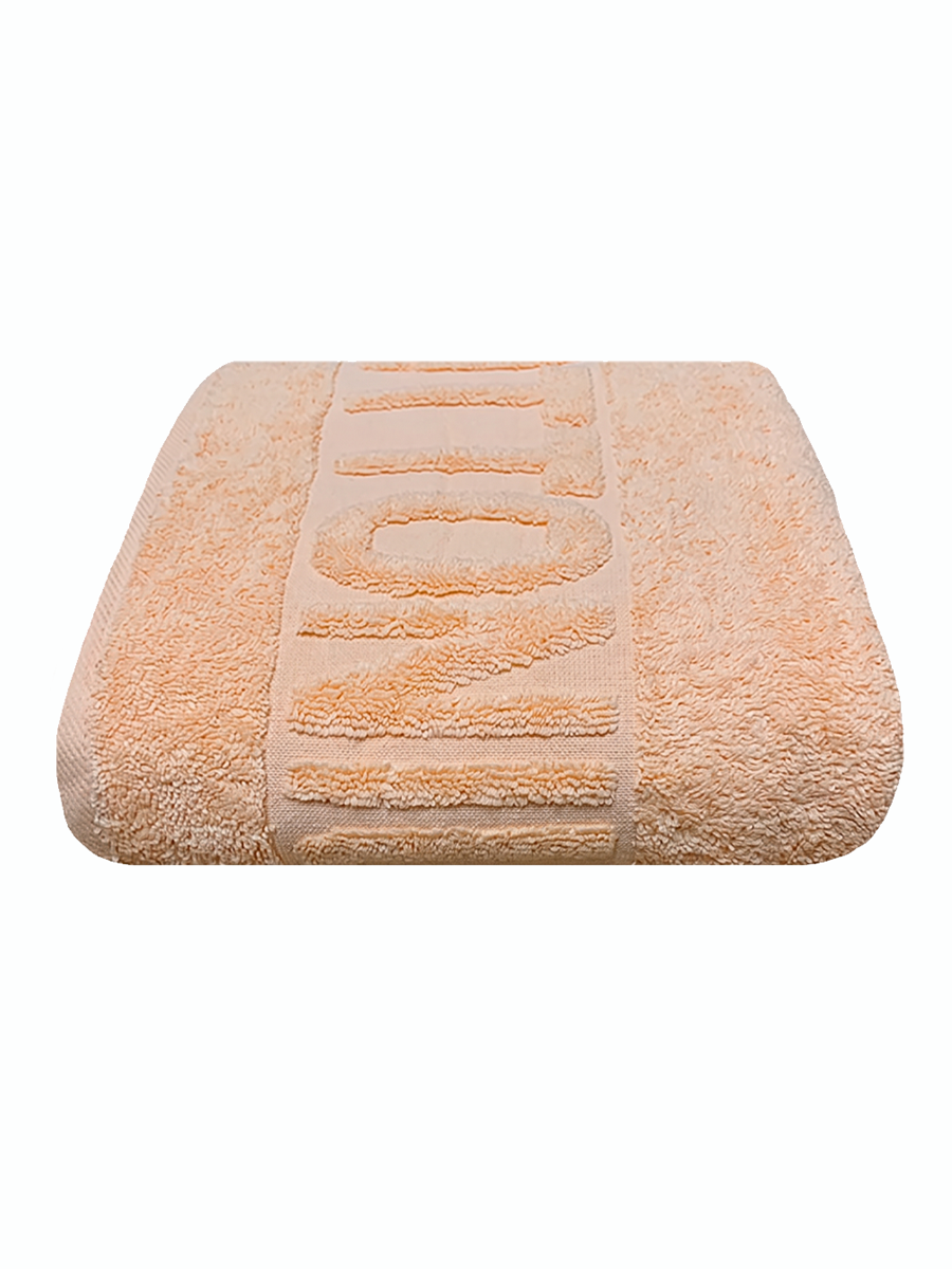 COTTONIL Cotton Towel 70 × 140 cm - Peach Pink