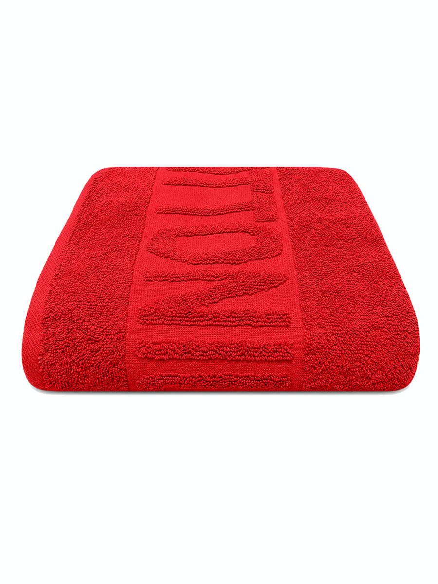 COTTONIL Cotton Towel 70 × 140 cm - Red