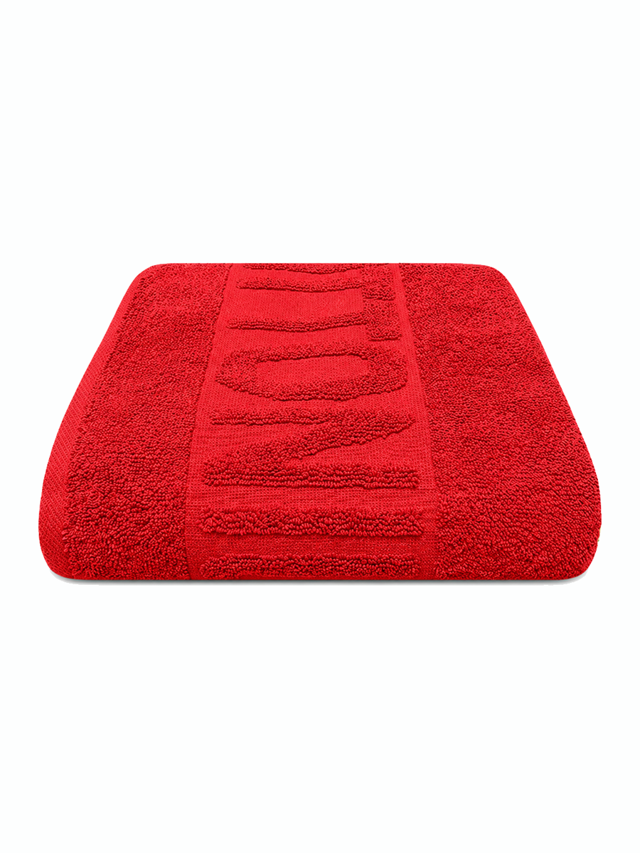 COTTONIL Cotton Towel 90 × 160 cm - Red