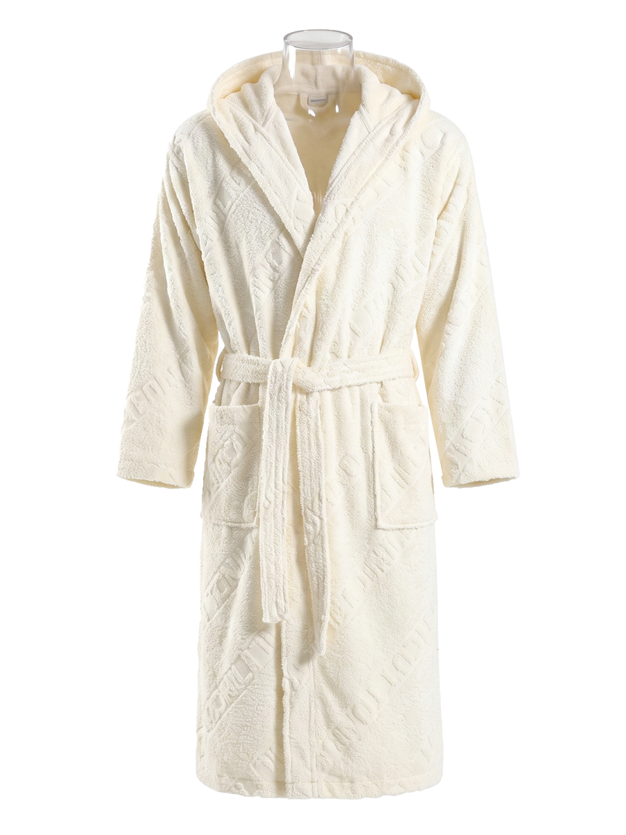 COTTONIL Cotton Bathrobe - Offwhite