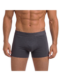 COTTONIL Men's Mercerised Cotton Boxer Briefs - D.Grey