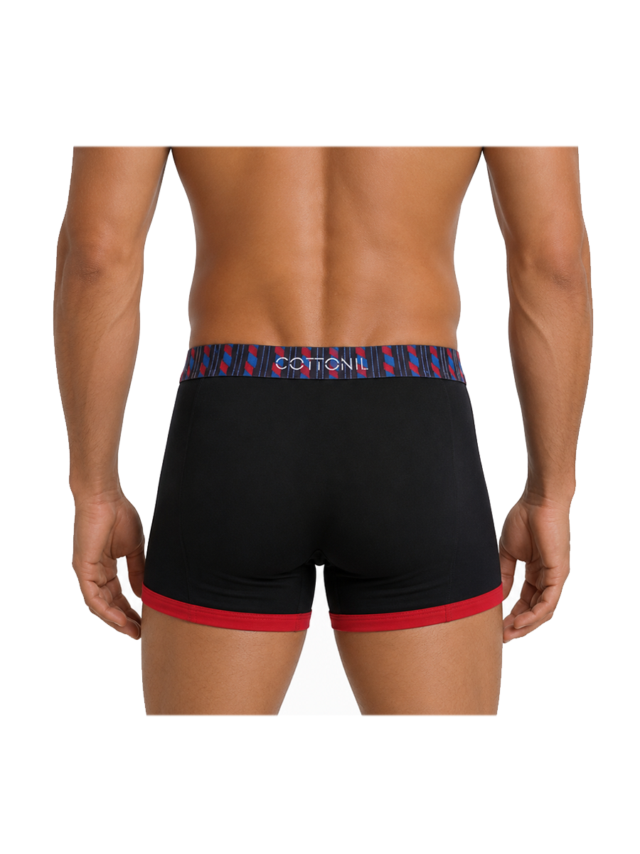 COTTONIL Men's Cotton Laser Boxer Briefs - Assorted Colors