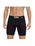 COTTONIL Men's Cotton CN Long Boxer Briefs - Black