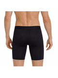 COTTONIL Men's Cotton CN Long Boxer Briefs - Black