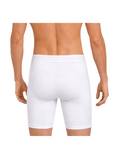 COTTONIL Men's Cotton CN Long Boxer Briefs - White