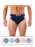 COTTONIL Men's Cotton CN Briefs - Dark Colors