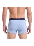 COTTONIL Men's Cotton Plain Boxer Briefs - L.Blue