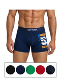 COTTONIL Men's Cotton Turbo Boxer Briefs - Assorted Colors