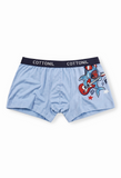COTTONIL Babies Cotton Turbo Boxer Briefs - L.Blue