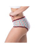 COTTONIL Women's Cotton Candy Midi Love Lace Briefs - Assorted Colors