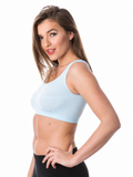 COTTONIL Women's Vega Soft Bra - L.Blue