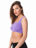 COTTONIL Women's Vega Soft Bra - Purple