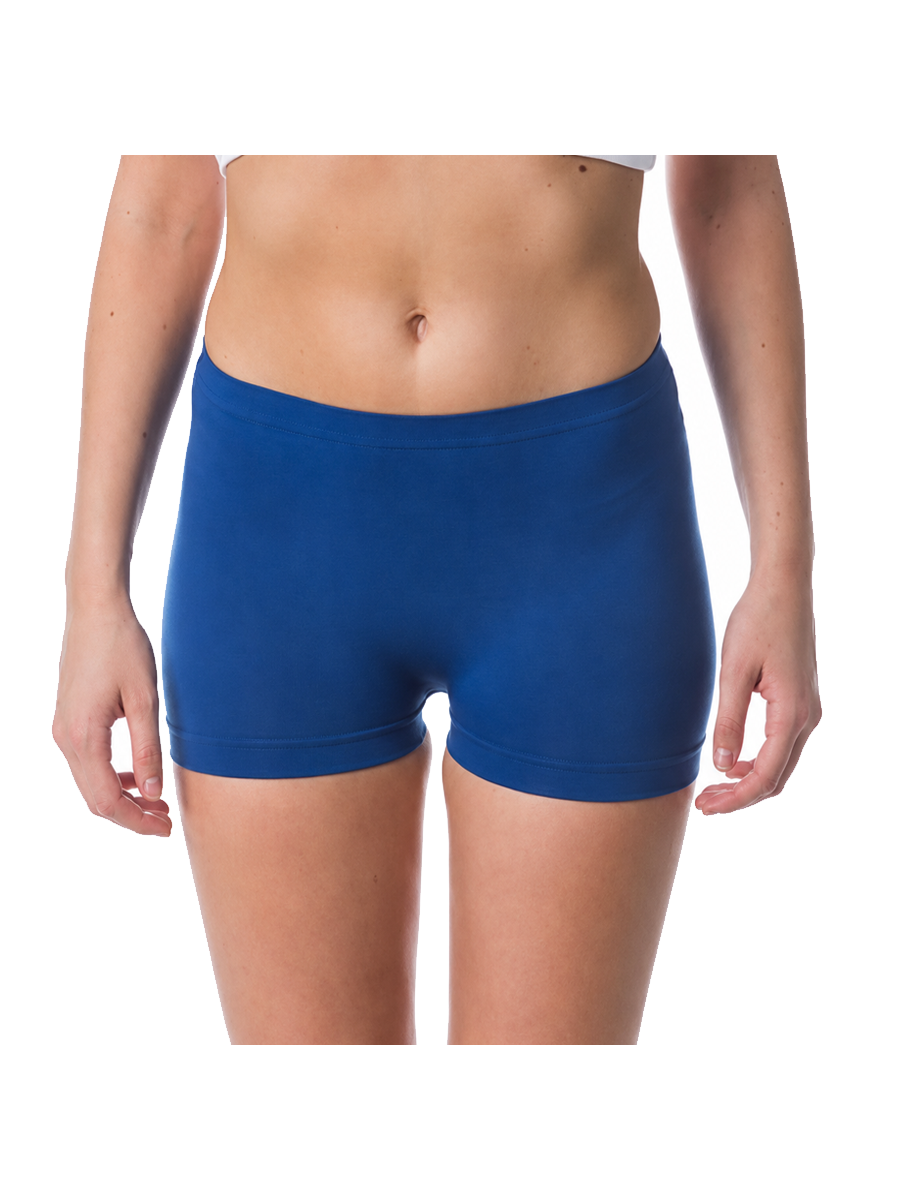 COTTONIL Women's Vega Boyshort Briefs - Blue