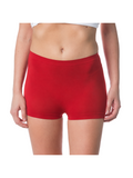 COTTONIL Women's Vega Boyshort Briefs - Red