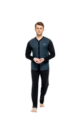 MOD Men Button Up Pajama Set