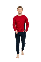 MOD Men Round Neck Sweatsuit Set