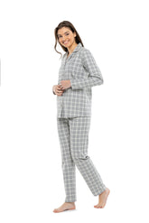 MOD Women Button Up Pajama Set