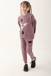 Minnie Mouse Girls Tracksuit Three Threads