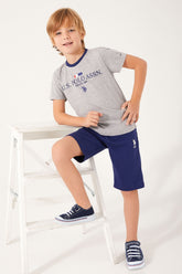 U.S. Polo Kids Boys Two Pieces Pajama Set Supreme