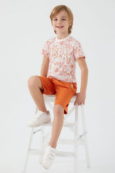 U.S. Polo Kids Boys Two Pieces Pajama Set Supreme