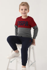 U.S. Polo Kids Boys Pajama Two Pieces Set Three Threads