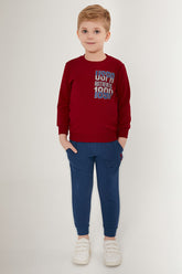 U.S. Polo Kids Boys Pajama Two Pieces Set Three Threads