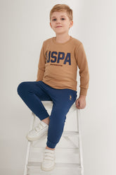 U.S. Polo Kids Boys Pajama Two Pieces Set Three Threads