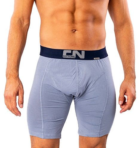 Cottonil Men Boxer Long CN Coloured