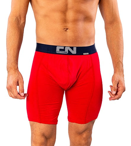 Cottonil Men Boxer Long CN Coloured