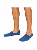 COTTONIL Men's Cotton Footie Socks - Blue