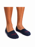 COTTONIL Men's Cotton Summer Footie Socks - Navy