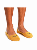 COTTONIL Men's Cotton Summer Footie Socks - Yellow