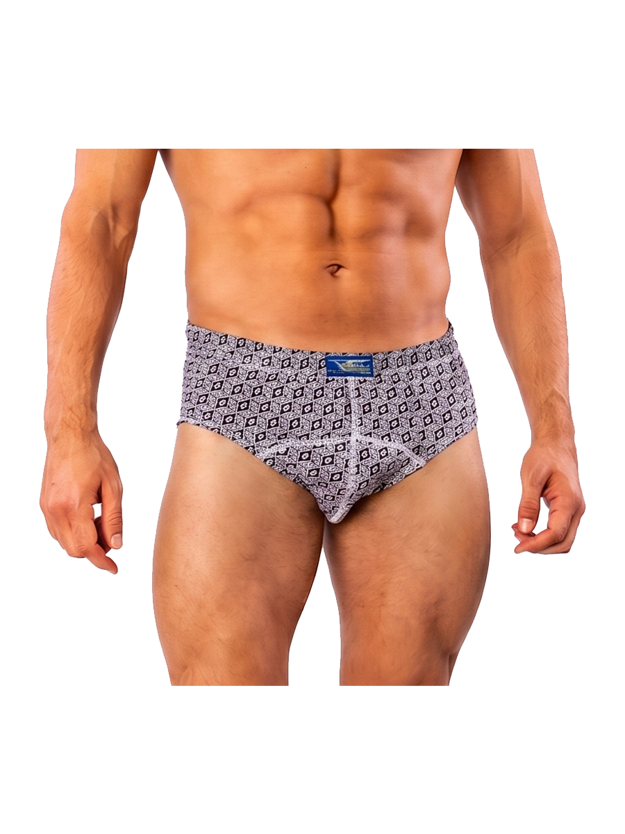 COTTONIL Men's Cotton Printed Briefs - Light Colors