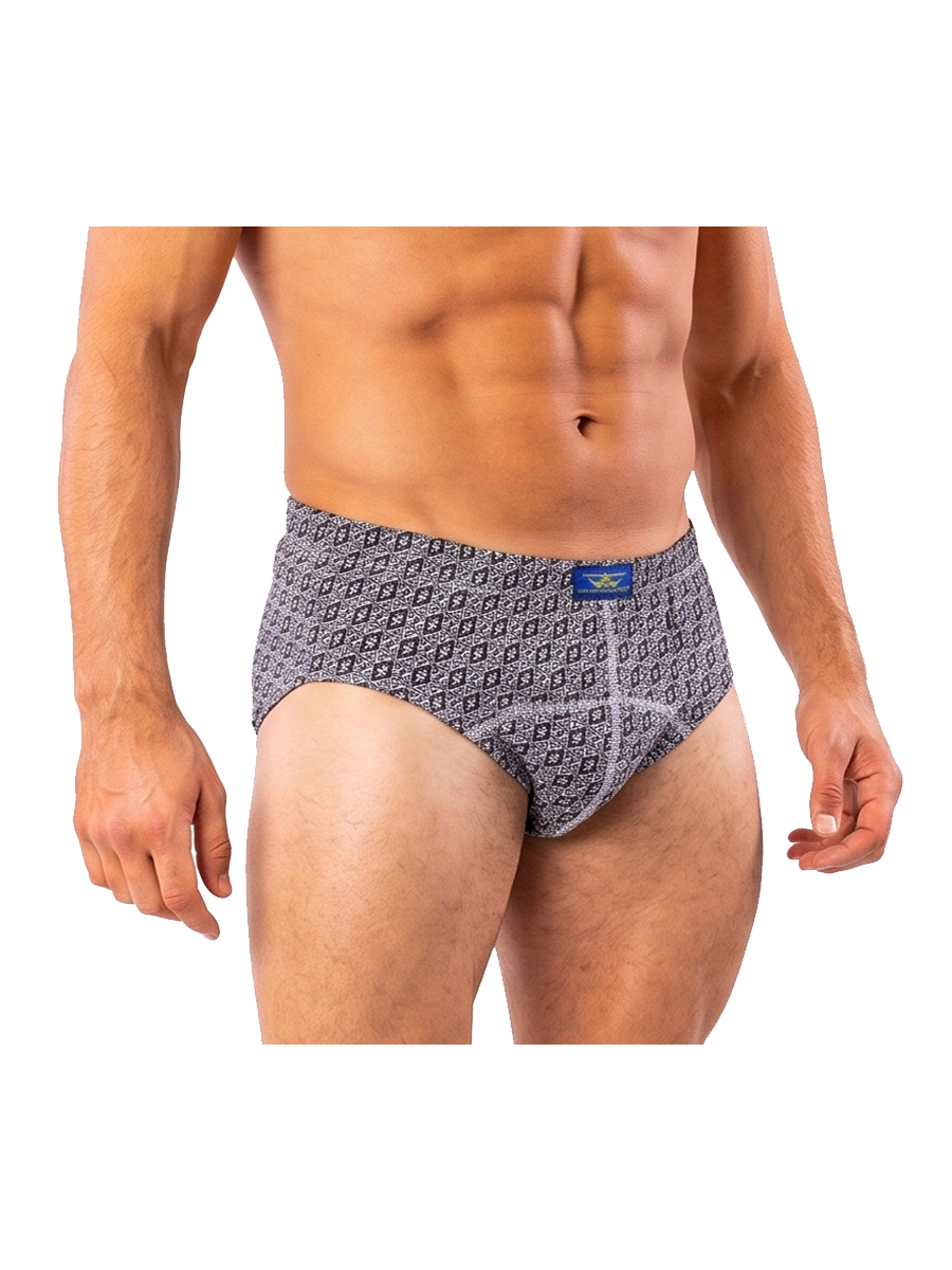 COTTONIL Men's Cotton Printed Briefs - Light Colors