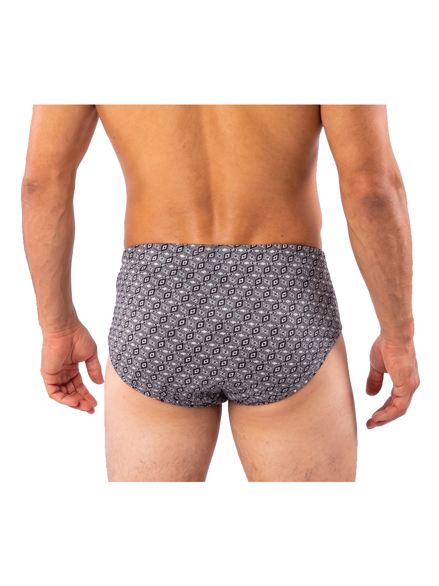 COTTONIL Men's Cotton Printed Briefs - Light Colors