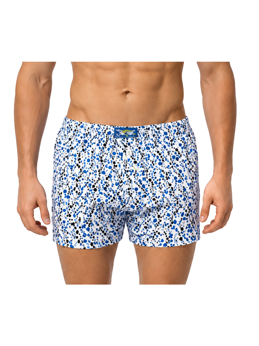 COTTONIL Men's Cotton Printed Boxer Shorts - Light Colors