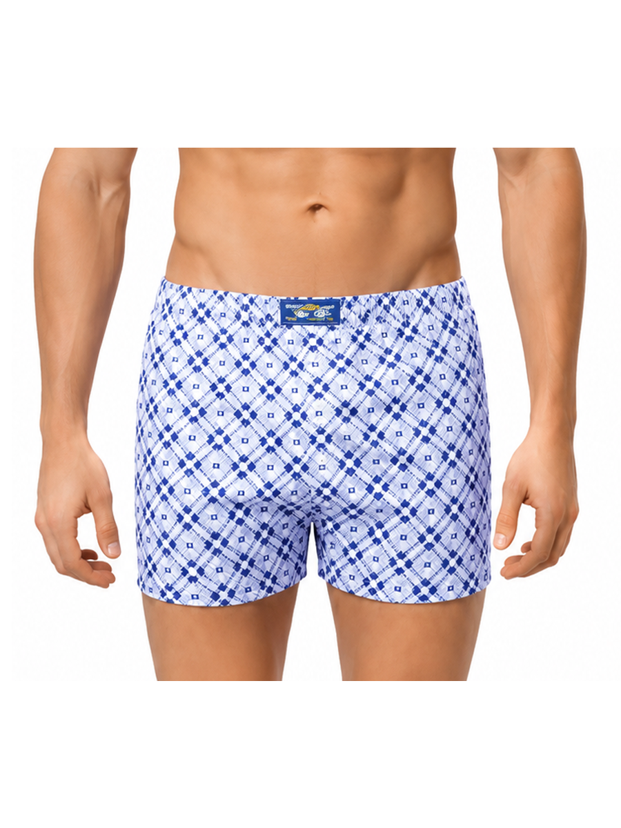 COTTONIL Men's Cotton Printed Boxer Shorts - Light Colors