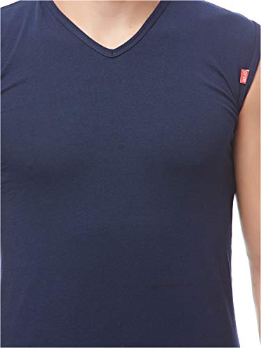 Cottonil Men Cut -V- Cotton Stretch Coloured