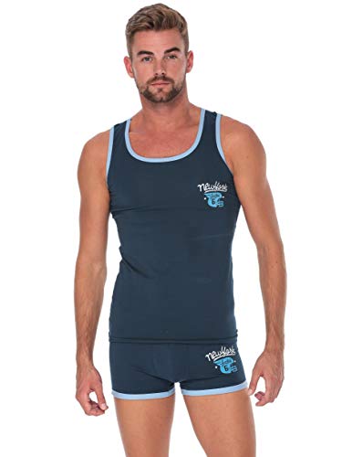 Cottonil Men Sleeveless Rel.Set Coloured