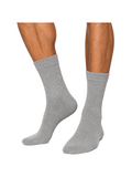 COTTONIL Men's Cotton Cushioned Sole Socks - Grey Melange