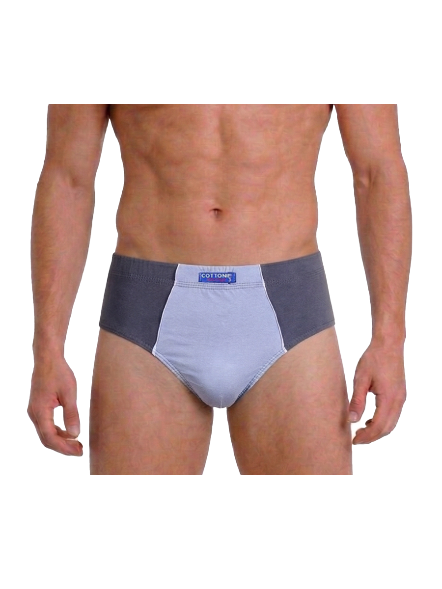 COTTONIL Men's Cotton Digital Briefs - Dark Colors